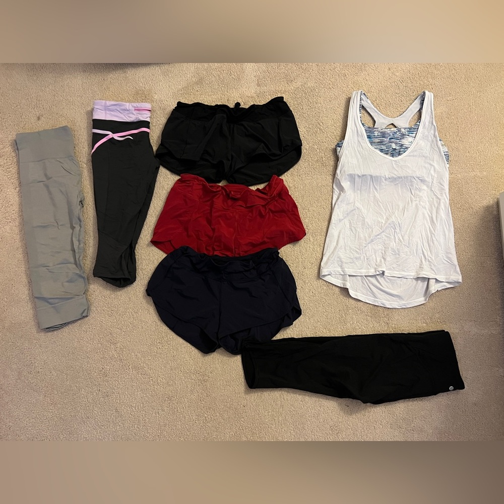 Lot of 7 Lululemon items ❤️❤️